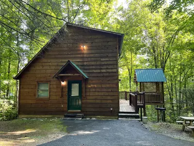 1 Bedroom Cabin Rental in Sevierville: The Nut House