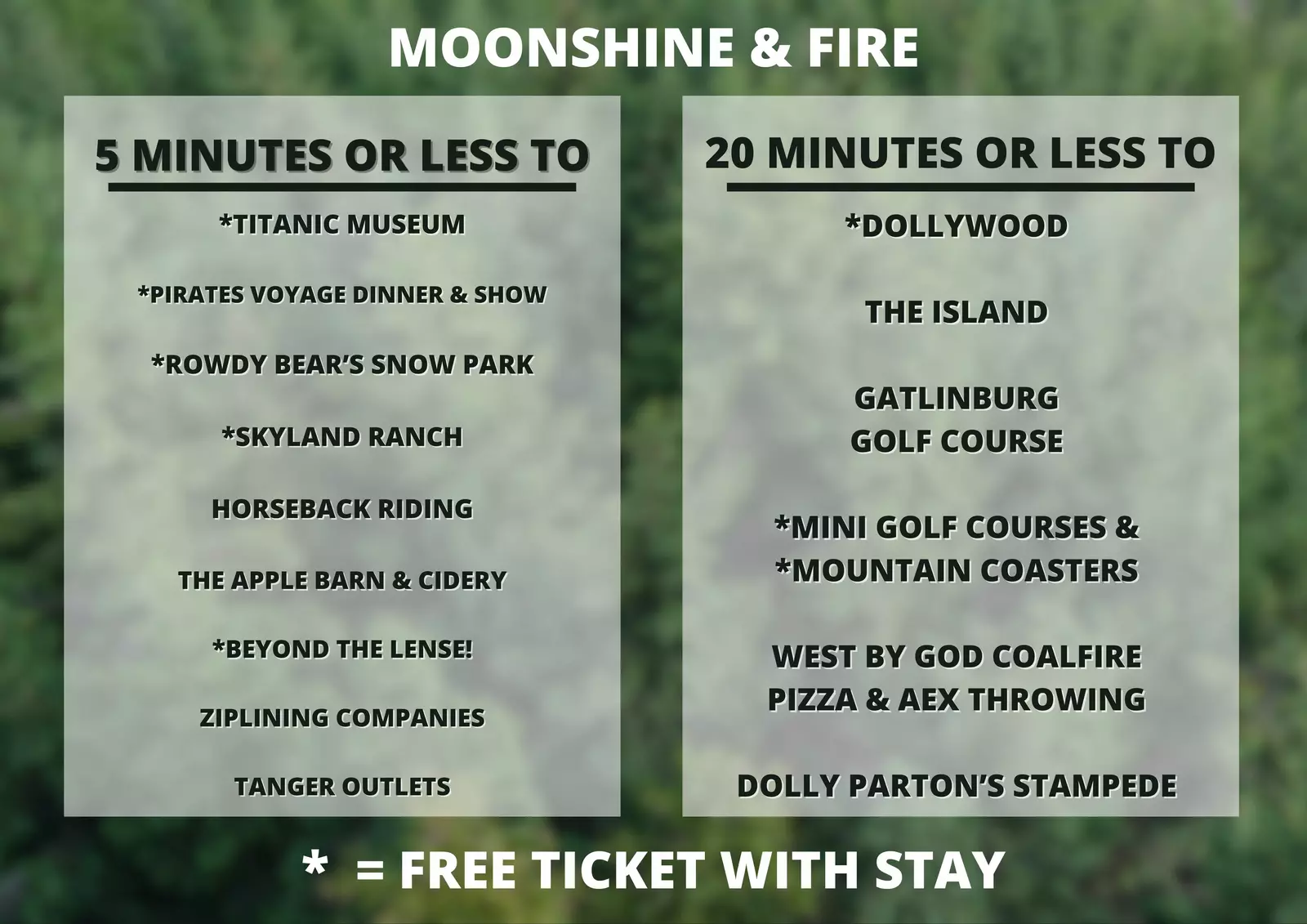 Moonshine and Fire