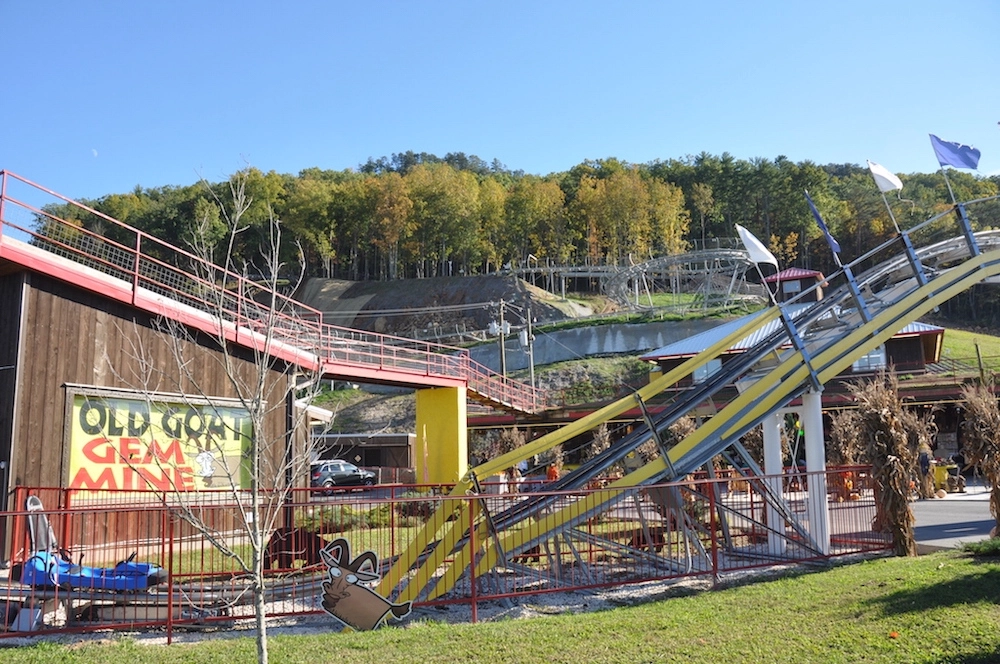 Goats on the Roof coaster