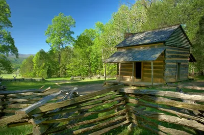 john oliver cabin in cades cove tn